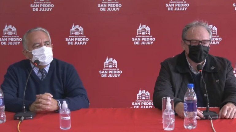 Conferencia de Bravo y Stanic por la Ruta 34