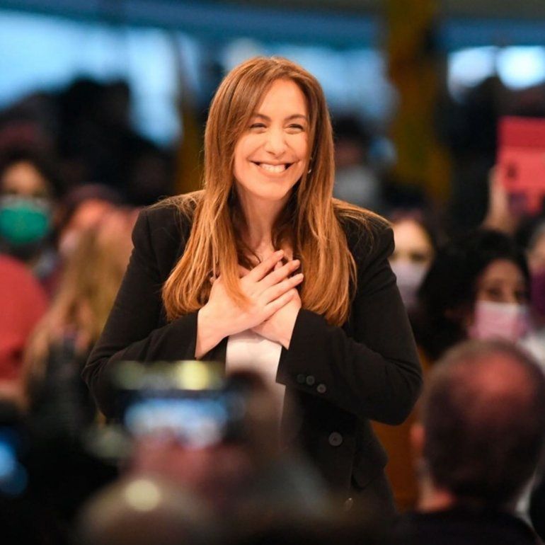 María Eugenia Vidal celebró la victoria de Juntos en CABA.