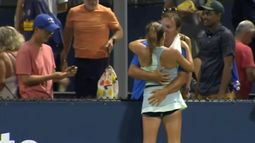 US Open: polémico festejo de una tenista que dio que hablar en redes.&nbsp;