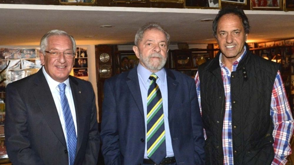 Fellner, Lula y Scioli