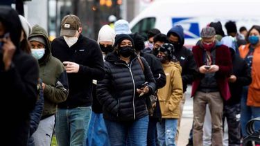 Estados Unidos registró más de un millón de casos en 24 horas.&nbsp;
