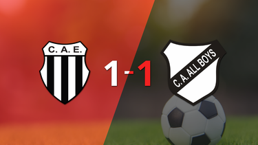 All Boys logró sacar el empate a 1 gol en casa de Estudiantes (BA)