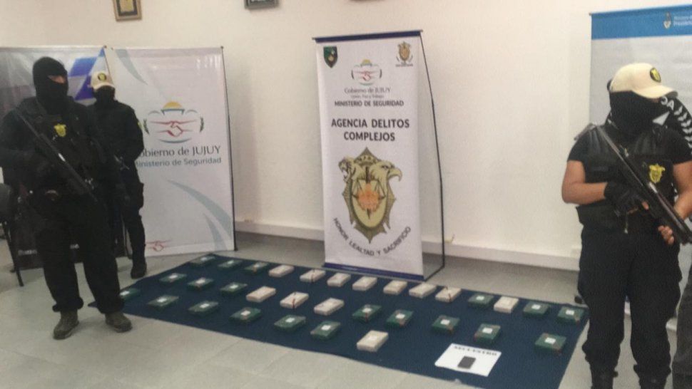 incautaron mas de 30 kilos de cocaina en purmamarca: dos detenidos
