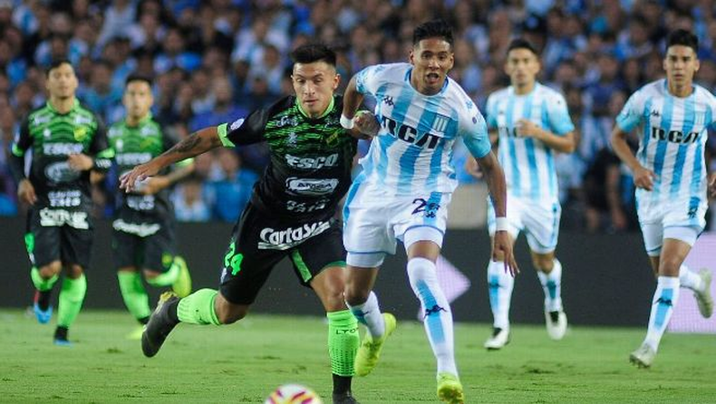 Racing Club empató 1-1 con Defensa y Justicia en el cierre de la Superliga Argentina 2018-19 (imagen de archivo)