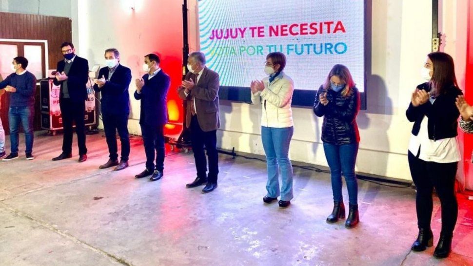 Presentación del Frente Cambia Jujuy en el interior