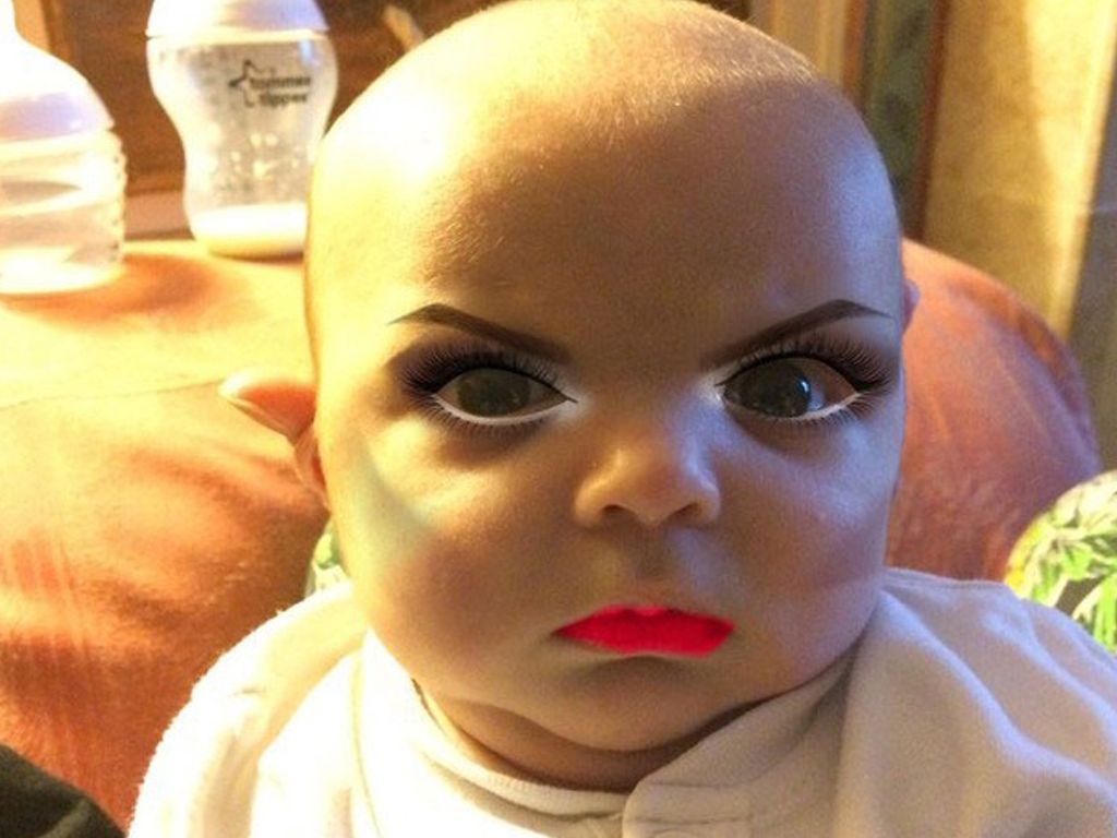 Maquillaje jugado
