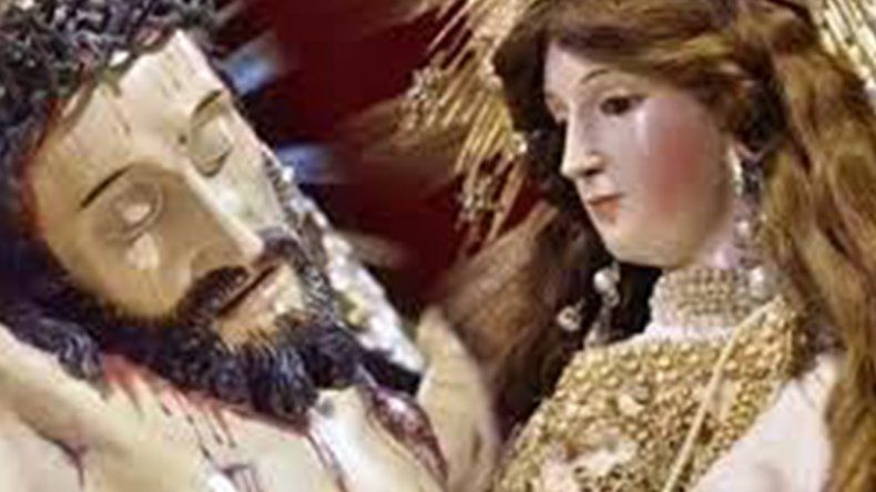Hoy y mañana misas, vía crucis y procesiones con el Señor y la Virgen del Milagro