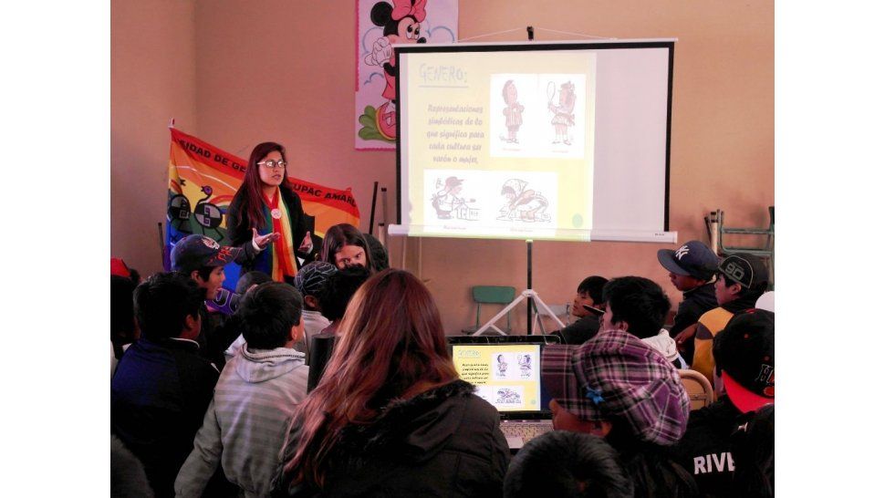 Taller en escuela norteña