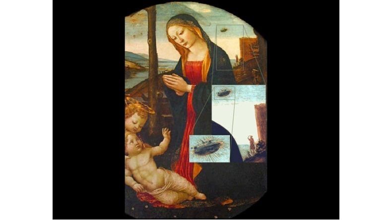 La Madonna con San Giovannino.