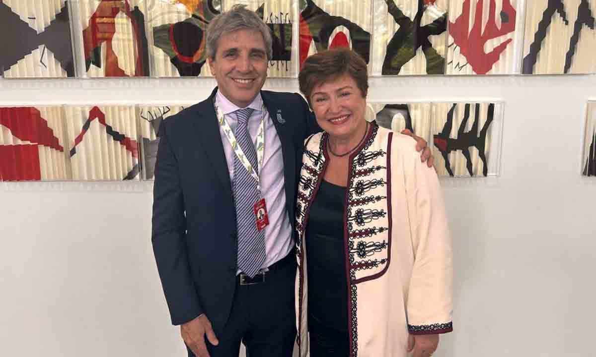 Caputo se reunirá con la jefa del FMI para conseguir nuevos fondos.&nbsp;