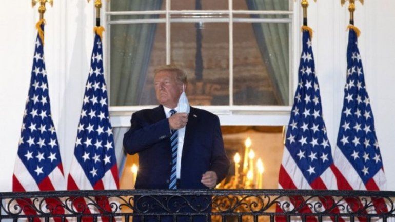 Trump volvi&oacute; a la Casa Blanca