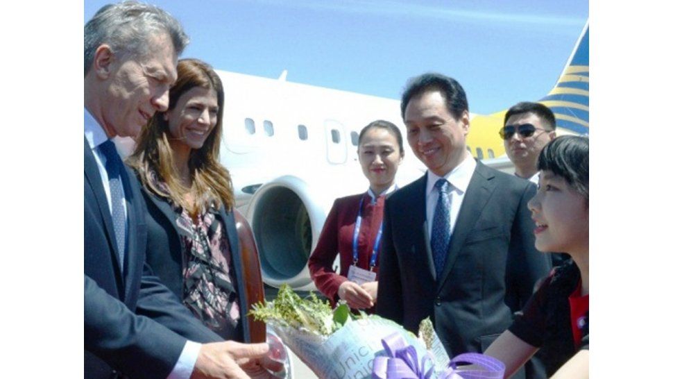 Macri en China