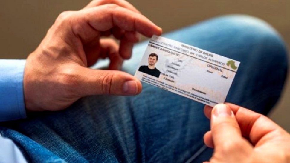 Habilitaron el trámite del Carnet Sanitario