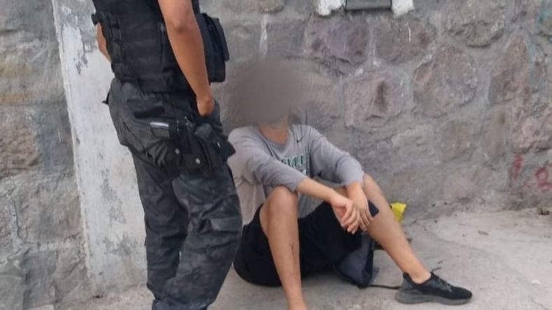 Arresto del acosador.