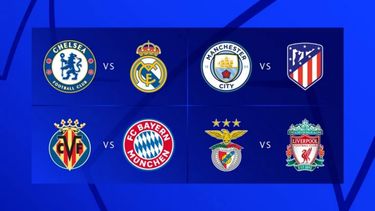 Chelsea-Real Madrid y Manchester City-Atlético Madrid, los cuartos de final más atractivos de la Champions League.