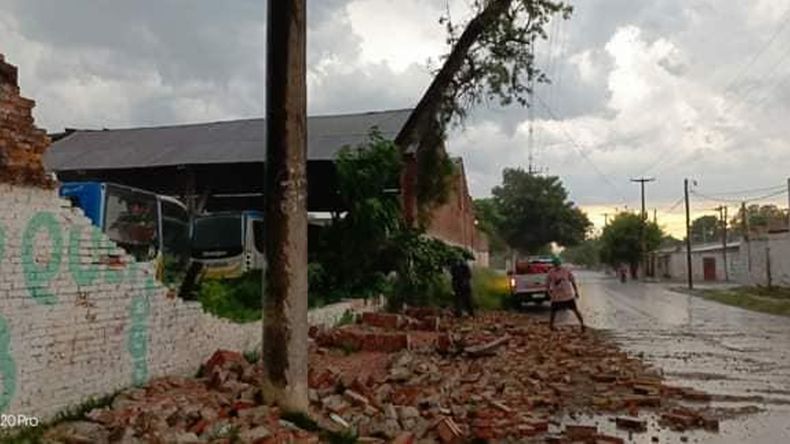 Temporal en Salta.