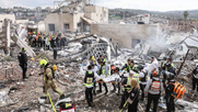 Equipos de emergencias trabajan en Beit Shemesh, Israel, que recibió ataques de misiles de Irán. (Foto: Reuters - Ammar Awad) Equipos de emergencias trabajan en Beit Shemesh, Israel, que recibió ataques de misiles de Irán. (Foto: Reuters - Ammar Awad)