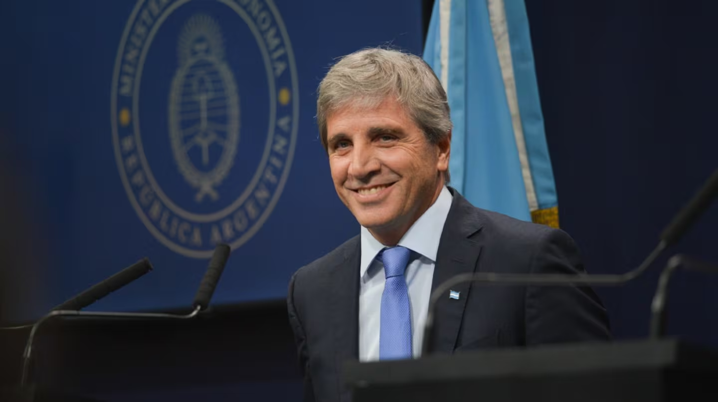 ministro de Economía,&nbsp;Luis Caputo,