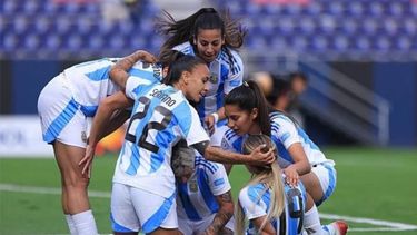 Argentina en semifinales de la Copa América.
