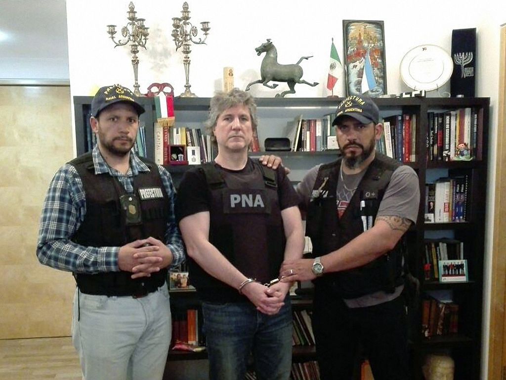 Boudou detenido