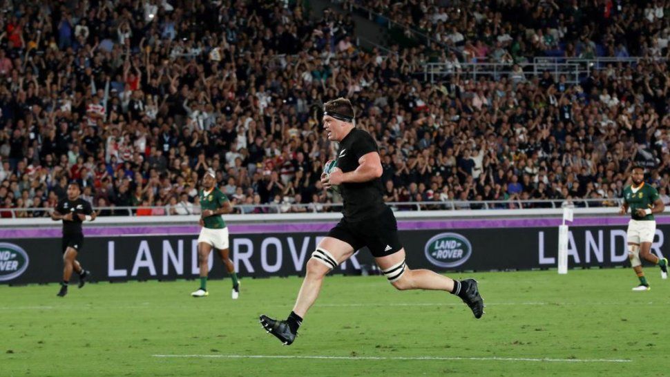 All Blacks le ganó a Sudáfrica en el inicio del Mundial de rugby