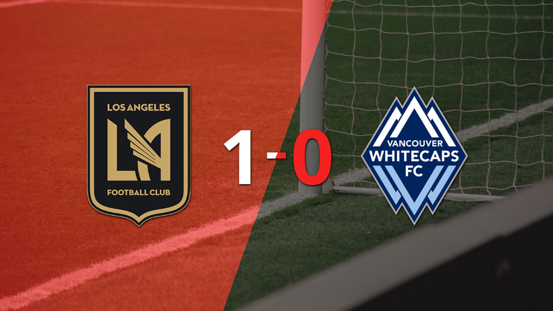 Con un solo gol, Los Angeles FC derrotó a Vancouver Whitecaps FC en el BMO Stadium