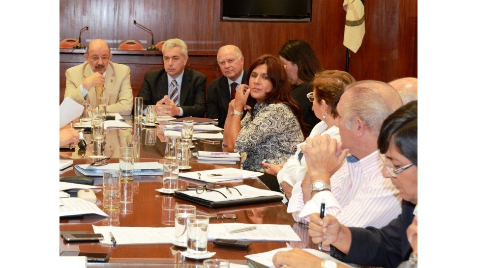 Reunión en la Legislatura