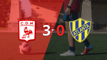 Dep. Morón fue contundente y goleó 3-0 a Atlanta