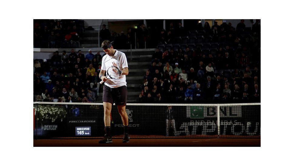 Quedó eliminado del Master 1000 de Roma.&nbsp;