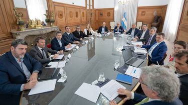 Sereunió el Consejo de Mayo en Casa Rosada