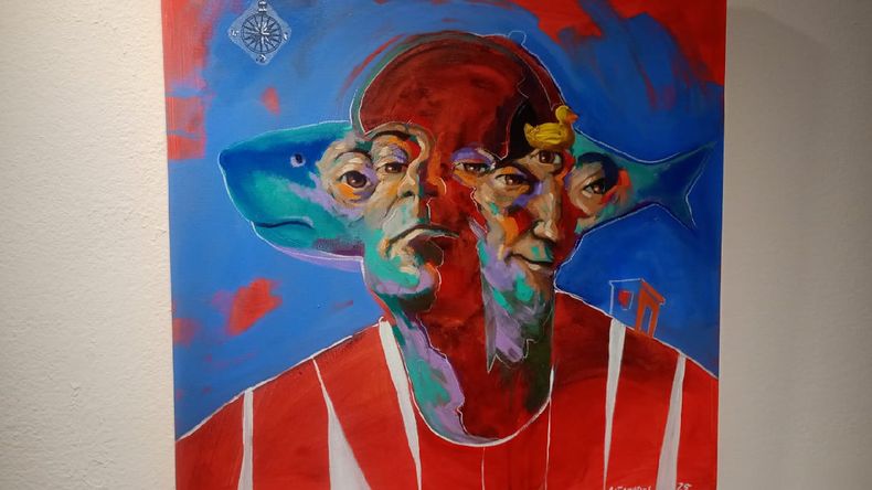 Facundo Cañazares inauguró su muestra en Culturarte