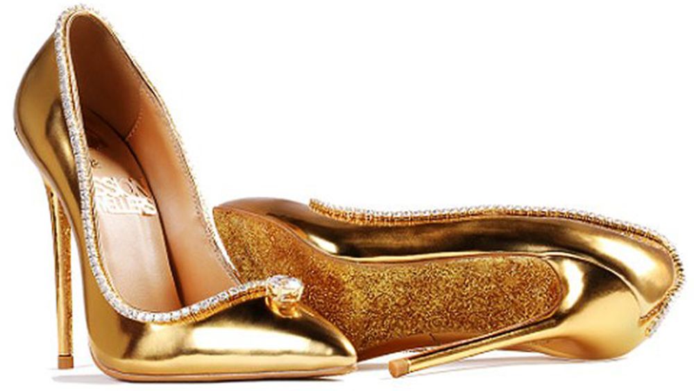 Cuero, seda, oro y diamantes para los zapatos más caros del mundo