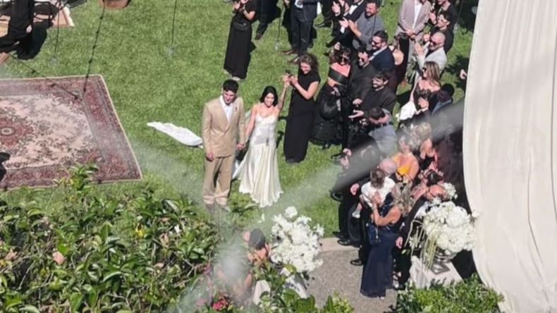 Lali Esp&oacute;sito y Pedro Rosemblat se casaron