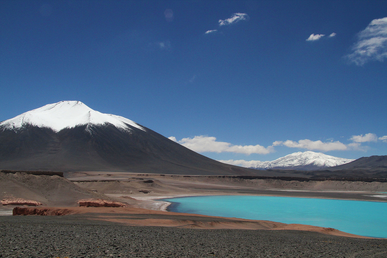 Nevado Ojos del Salado, Catamarca.