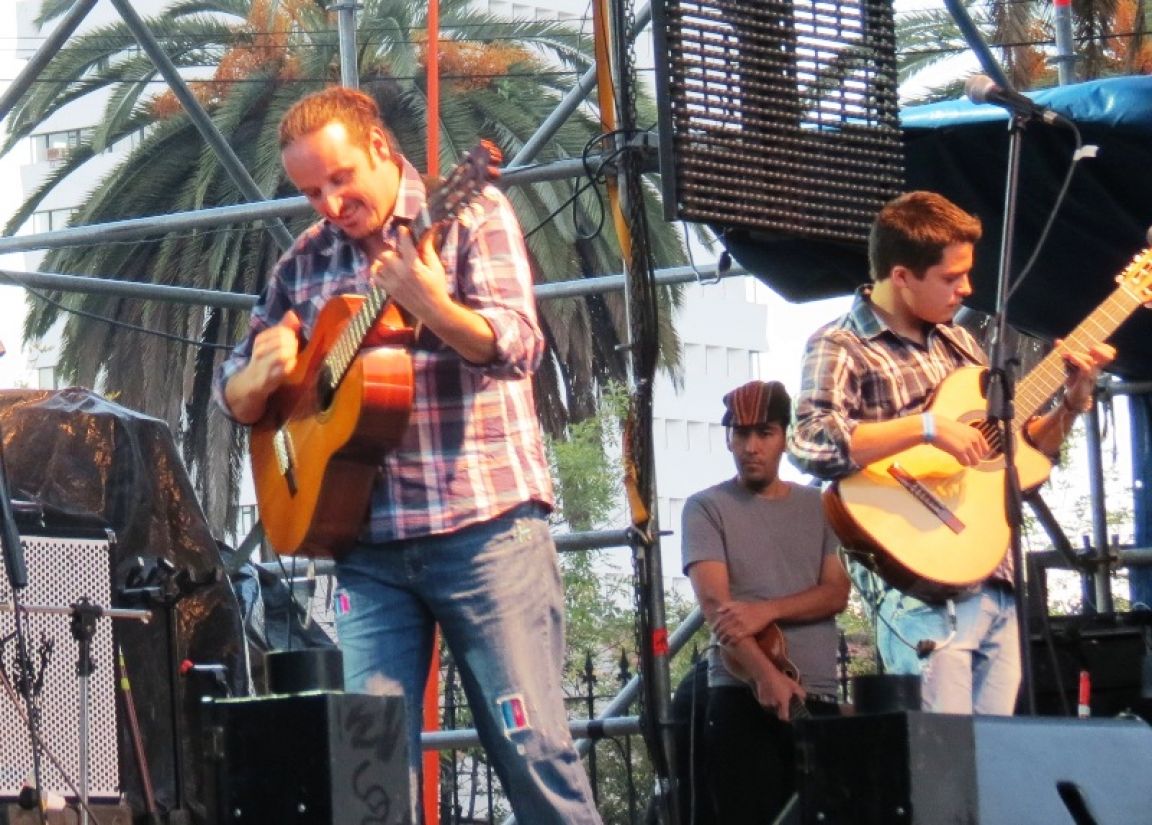 José Simón, deplegó magia