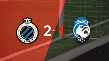 Club Brugge le ganó en la ida a Atalanta con gol agónico