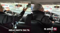 Un ruso ofreció miles de dólares para ir en taxi hasta Salta y la reacción del chofer fue viral.