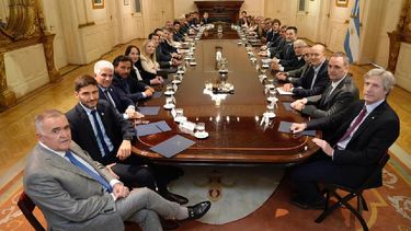 Javier Milei con los Gobernadores
