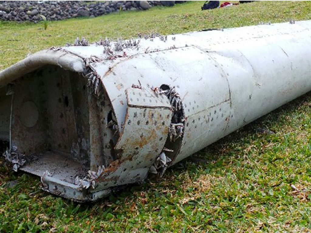 Posible restos de Malaysia Airlines