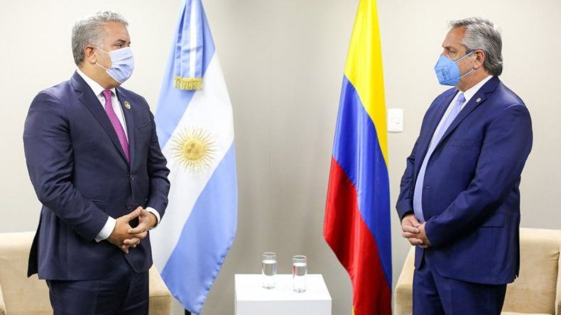 Cancillería colombiana arremetió contra Alberto Fernández.&nbsp;