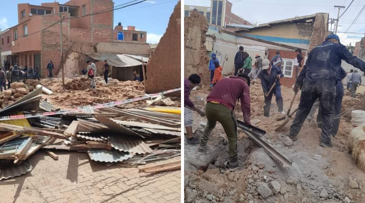 Solidaridad por el temporal en La Quiaca.