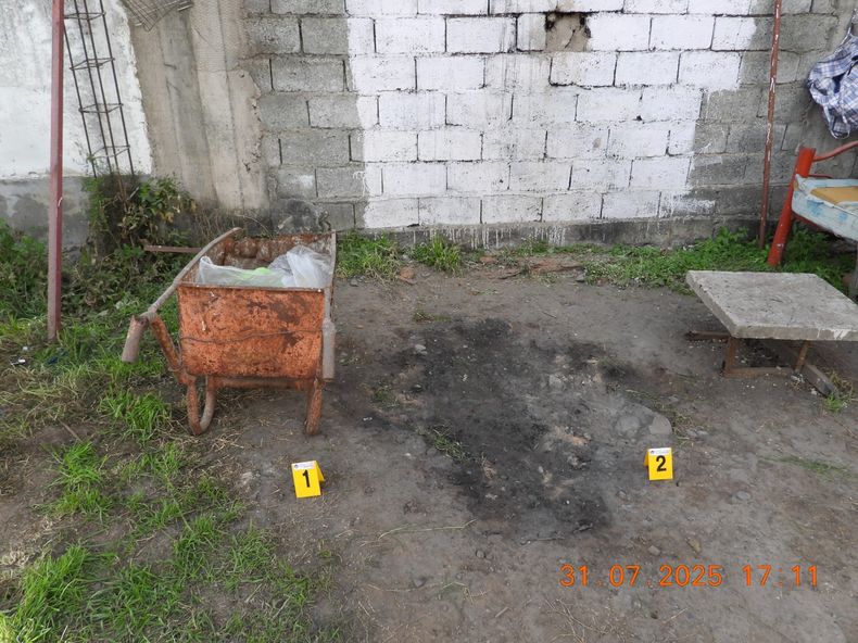 Qué encontraron en la casa de Alto Comedero.