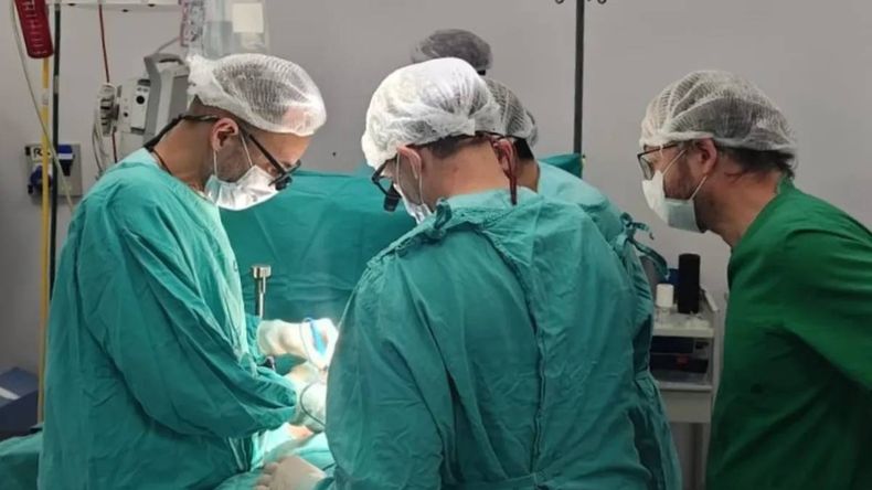 Se realizó el primer trasplante de órganos en el Hospital Pablo Soria