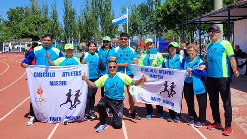 Todo Jujuy | Jujuy ganó varias medallas en el Nacional de atletismo Master de La Pampa
