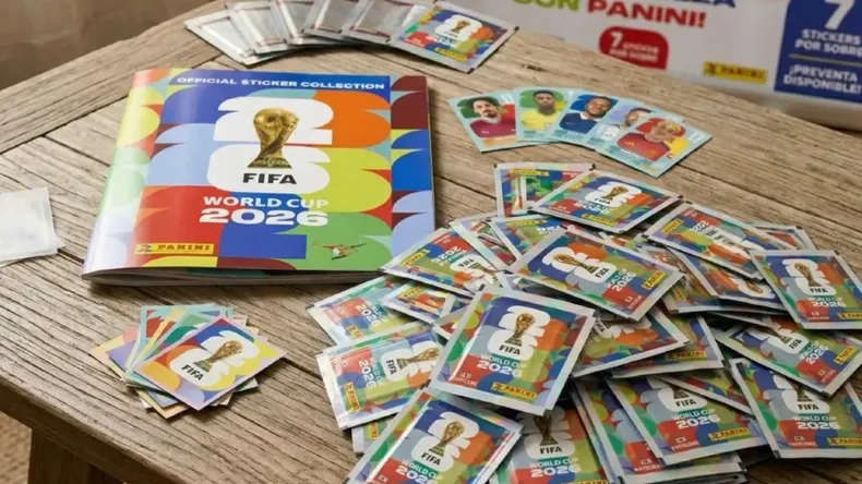 El álbum y las figuritas del Mundial 2026