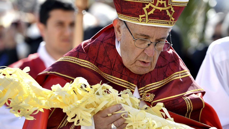 El Papa Francisco celebró la misa con un mensaje a los jóvenes