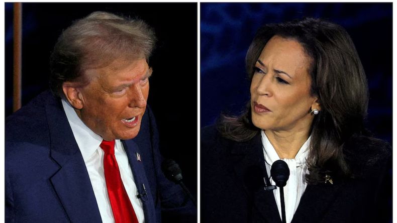 Kamala Harris y Donald Trump llegan empatados a una elección presidencial que cambiará la historia de EEUU