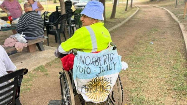 La conmovedora peregrinación de un jujeño a la Virgen del Valle