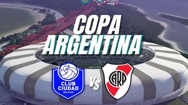River Plate vs. Ciudad de Bolívar, por la Copa Argentina 2026. &nbsp;