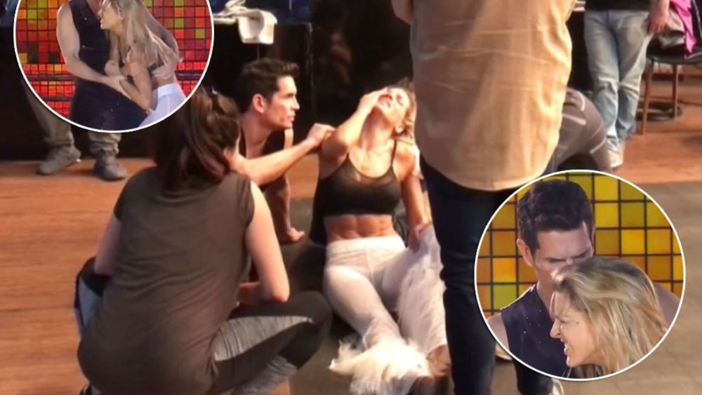 Tremendo accidente de Macarena Rinaldi: la bailarina se lesionó en el ensayo